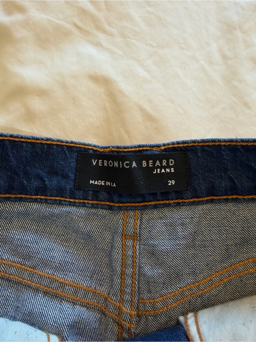 Veronica Beard Taylor Relaxed Wide Leg High Rise Jeans, 29 - Picture 5 of 11